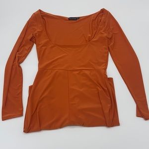 Orange Romper - Size 9